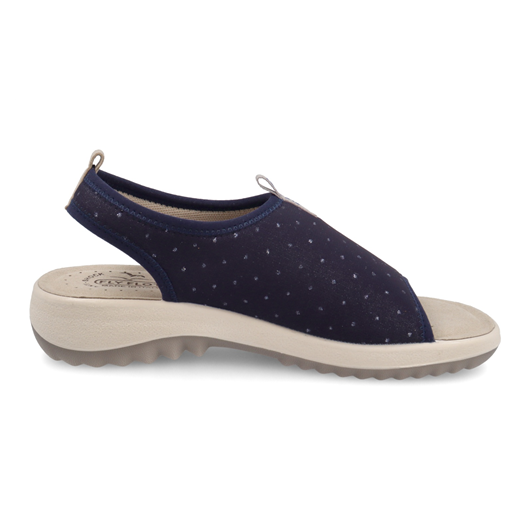 Sandały zdrowotne Fly Flot 57H87garnatowe stretch