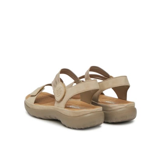 Oryginalny sandał Rieker64870-62 beż