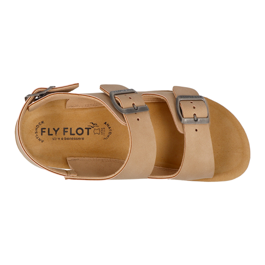 Damskie skórzane sandały Fly FlotM7H23 z anatomiczną wkładką