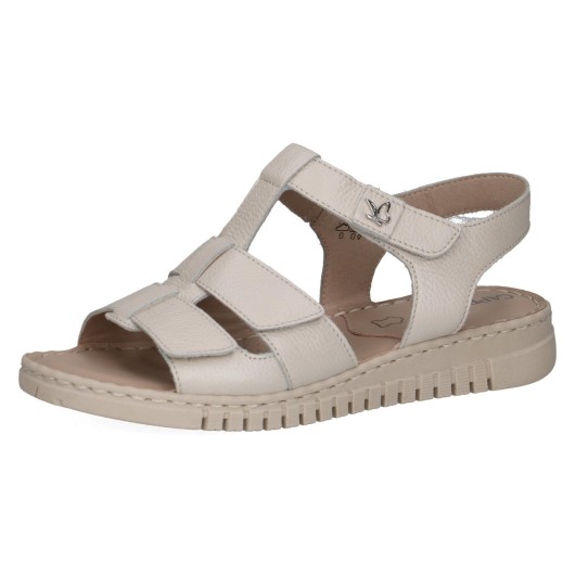 Beżowe sandały Caprice 9-28102-44 – skórzane, wygodne i eleganckie