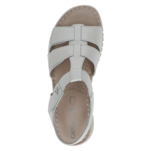 Beżowe sandały Caprice 9-28102-44 – skórzane, wygodne i eleganckie