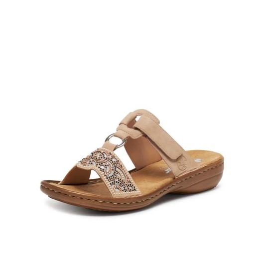 Klapki damskie Rieker 608K-31 – komfort, styl i lekkość na lato