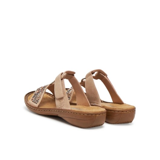 Klapki damskie Rieker 608K-31 – komfort, styl i lekkość na lato