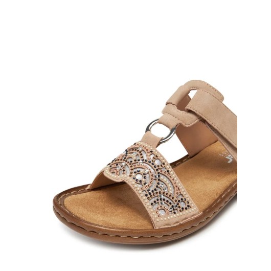 Klapki damskie Rieker 608K-31 – komfort, styl i lekkość na lato