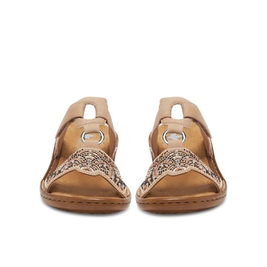 Klapki damskie Rieker 608K-31 – komfort, styl i lekkość na lato