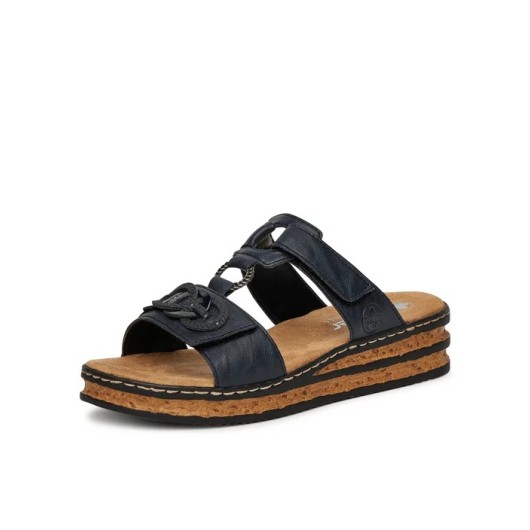 Oryginalne klapki Rieker 62936-14 – wygoda, styl i technologia Antistress