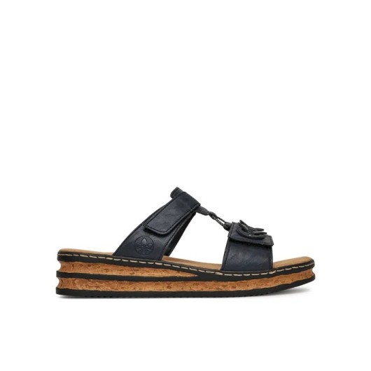 Oryginalne klapki Rieker 62936-14 – wygoda, styl i technologia Antistress