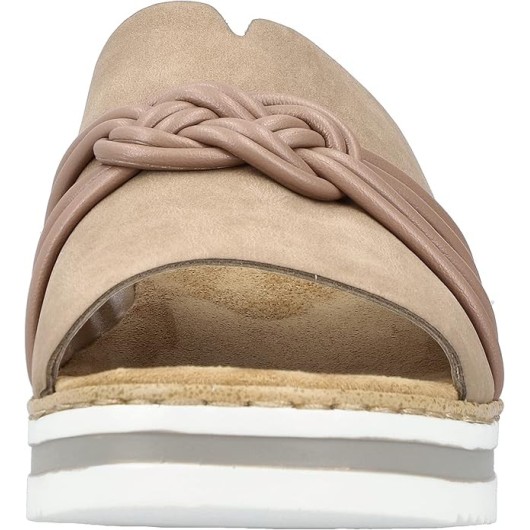 Klapki damskie Rieker V0297-62 – stylowe, wygodne i idealne na lato