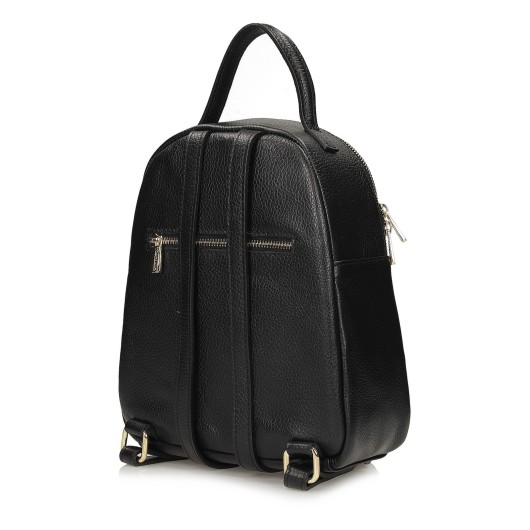 Plecak skórzany Toscanio czarny
