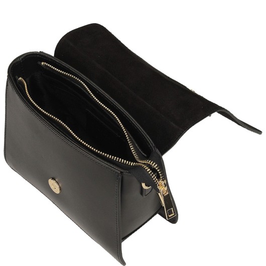 Torebka skórzana Toscanio G03 czarna