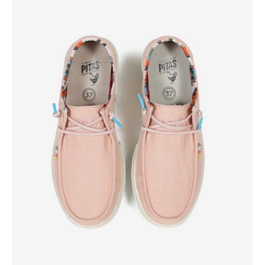Półbuty damskie Pitas Wayra nude