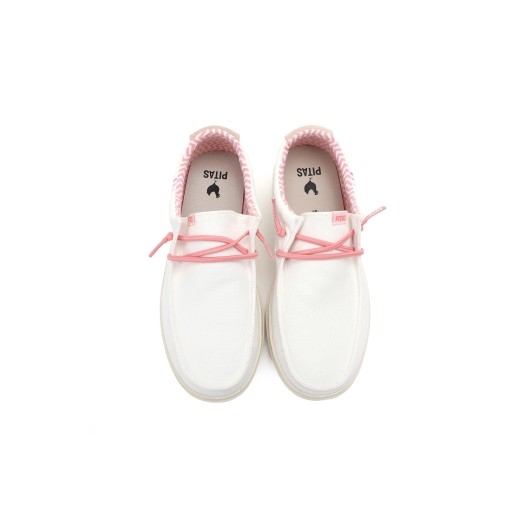 Półbut damski Pitas Sirmione Blanco – lekkość i komfort w białym stylu