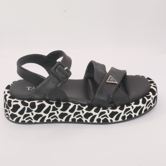 Sandały damskie skórzane Tazani na platformie – styl i wygoda w nowoczesnym wydaniu