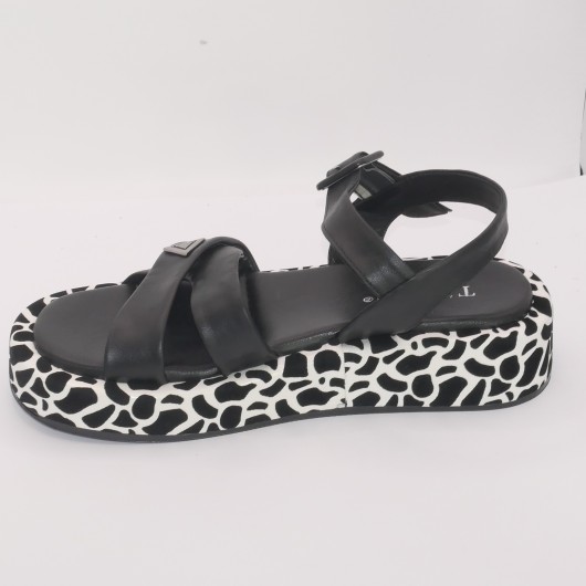 Sandały damskie skórzane Tazani na platformie – styl i wygoda w nowoczesnym wydaniu