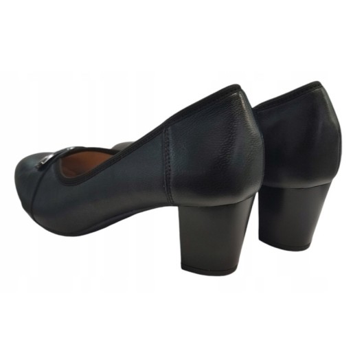 Czółenko damskie czarne GALANT 4020 – klasyka, która nigdy nie wychodzi z mody
