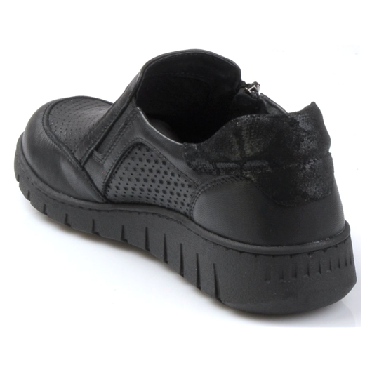 Obuwie zdrowotne ENNA 5022/01/F1 – skórzane półbuty damskie dla wymagających stóp