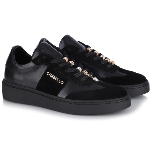 Sneakersy damskie CheBello 4812___-034-002-PSK-S67 czarny