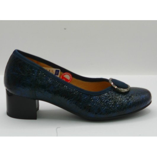 Czółenka damskie Galant 992 granat