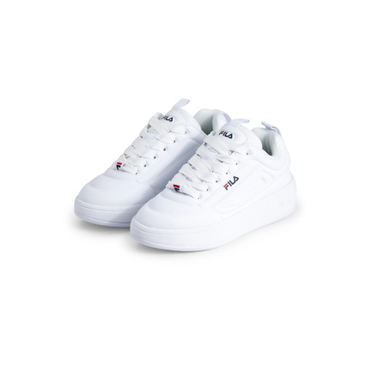 Białe sneakersy Fila damskie