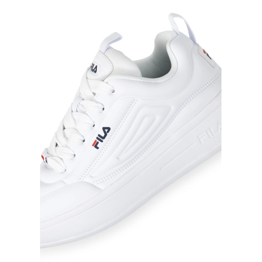 Białe sneakersy Fila damskie