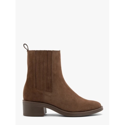 Ryłko Nowość Brązowe ocieplane sztyblety