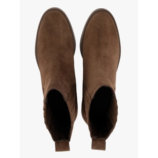 Ryłko Nowość Brązowe ocieplane sztyblety