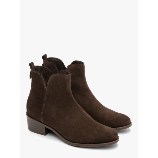 Ryłko Czekoladowe ocieplane botki