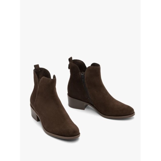 Ryłko Czekoladowe ocieplane botki