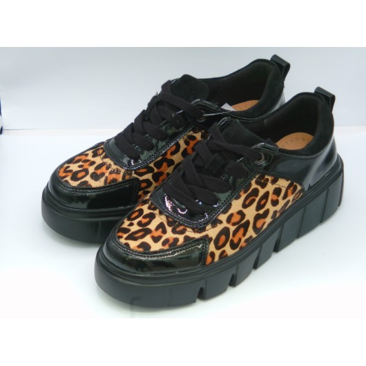 Sneakersy damskie T. Sokolski – panterka na platformie