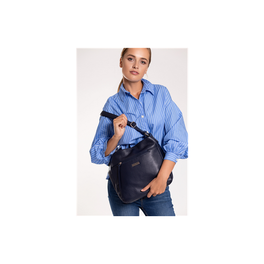 Torebka skórzana Toscanio-czekoladowa