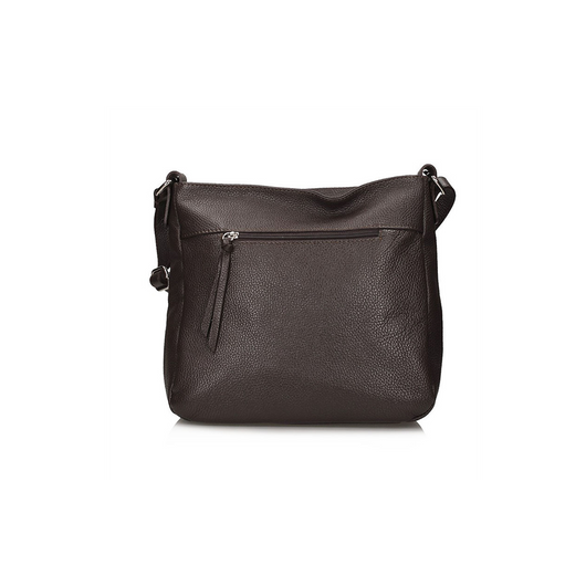 Torebka skórzana Toscanio-czekoladowa