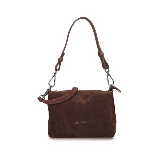 Torebka skórzana Toscanio G91 C.Brąz