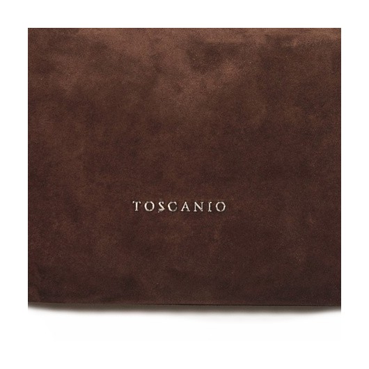 Torebka skórzana Toscanio G91 C.Brąz
