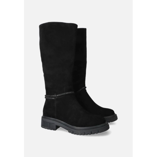 Kozaki damskie zamszowe Loretta Vitale C9626.