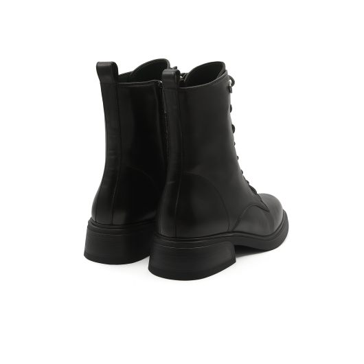 Trzewiki damskie skórzane Loretta Vitale – czarne, eleganckie, wygodne