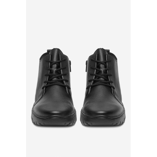 Skórzane trzewiki Rieker N1331-00 – komfort, elegancja i niezawodność