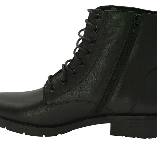 Czarne skórzane botki damskie T. Sokolski Z25-348 BLK – klasyka i komfort