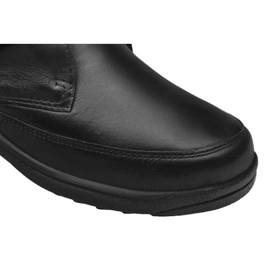 Botki COMFORTABEL 990223-01 H Czarne ocieplane na Haluksy