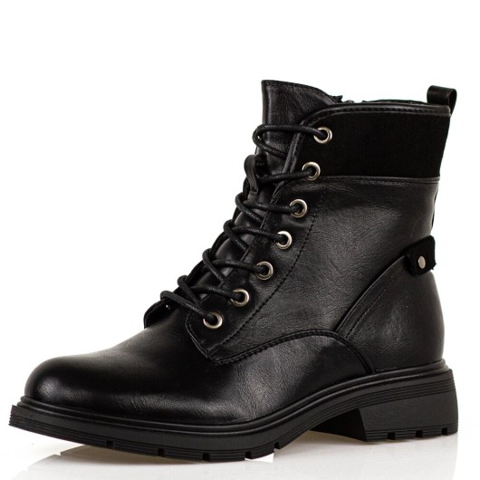 Czarne botki damskie M. Daszyński – klasyka, wygoda i uniwersalny styl