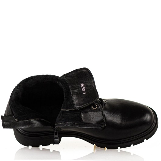 Czarne botki damskie M. Daszyński – klasyka, wygoda i uniwersalny styl