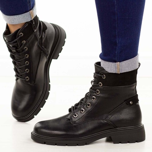 Czarne botki damskie M. Daszyński – klasyka, wygoda i uniwersalny styl