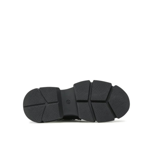 Trzewik damski skórzany Scaviola – model S-80, kolor czarny