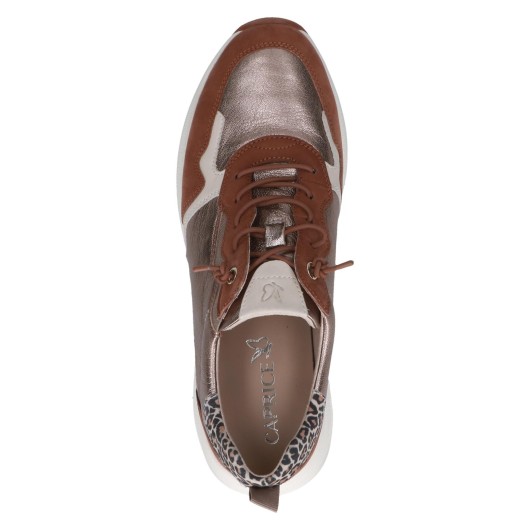 Skórzane buty sportowe Caprice – komfort i styl premium