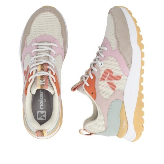 Sneakersy damskie Rieker – lekkość, kolor i wygoda na co dzień