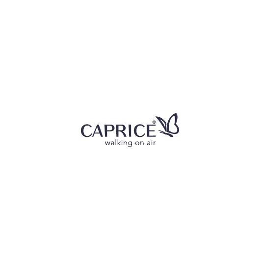 Caprice 9-22103-658 – skórzane baleriny damskie ażurowe kremowo-złote