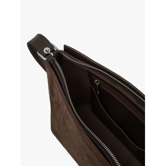 rebka skórzana RYŁKO – minimalistyczna elegancja w kolorze brązowym