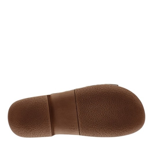 Klapki skórzane damskie Inblu – wygodne i profilowane na lato